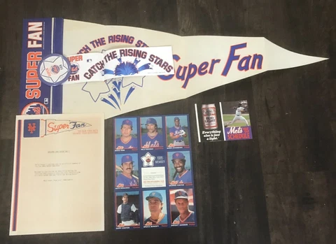 1985 NEW YORK METS FAN CLUB PACK ORIGINAL HARD TO FIND GOODEN STRAWBERRY FOSTER Cover