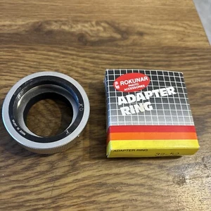 Rokunar Vintage Camera Lens  Adapter  Ring 30-52 With Box for Konica? - Picture 1 of 2