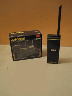 Jobcom 2 way Professional Mini 2 Way Radio Walkie Talkie Manual Orig. Box  - Image 1 of 4