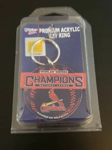MLB 2006 World Series CHAMPIONS National League St Louis Cardinals Key Chain - Picture 1 of 4