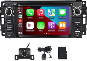 MekedeTech Android 11 Car Stereo Radio 6.2 inch Touch Screen for Jeep - Picture 1 of 7
