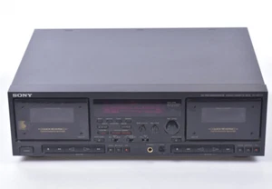 Sony TC-WR770 Stereo Doppel Tapedeck High-End Kassettendeck 3+3Motoren Tape Hifi - Bild 1 von 6