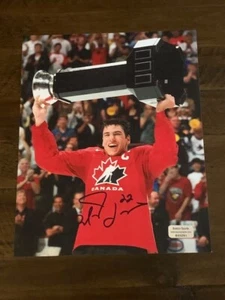 Bruins Milan Lucic Autographed 8x10 Photo Team Canada Pose 2 - Picture 1 of 1