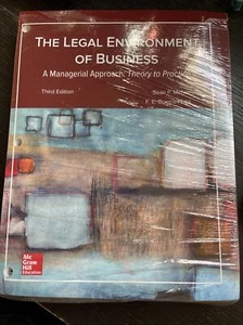 (Loose Leaf) Legal Environment of Business A Managerial Approach: Theory to Prac - Picture 1 of 1
