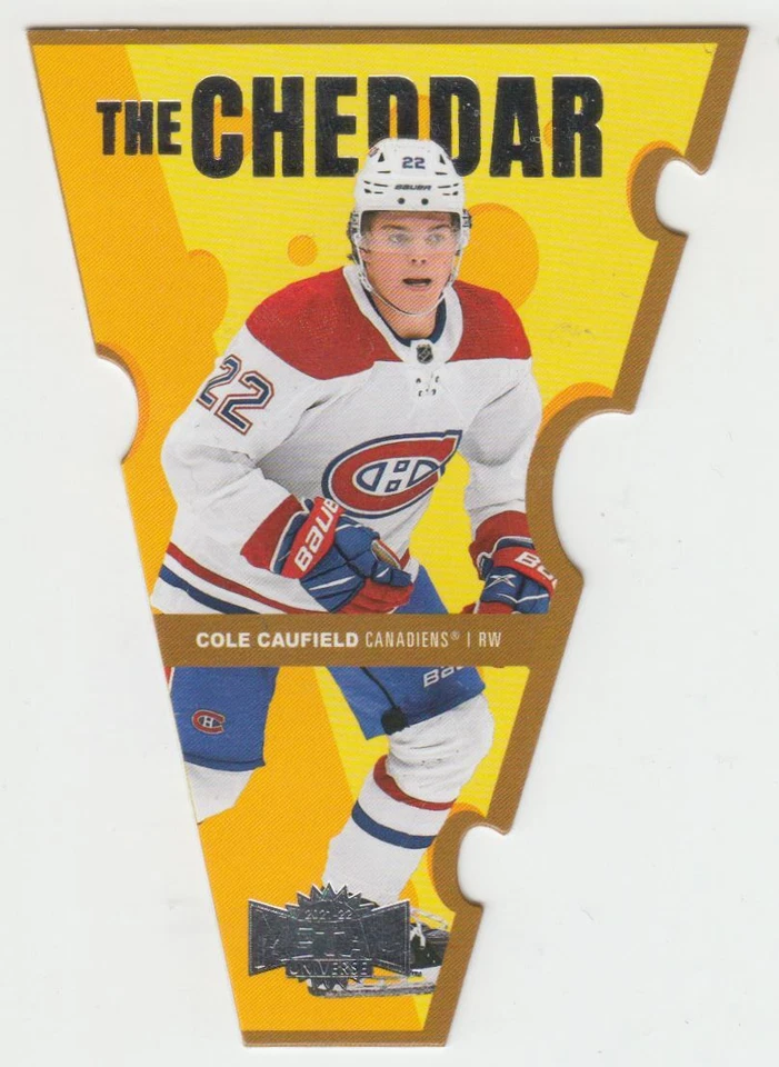 2021-22 Skybox Metal Universe The Cheddar Cole Caufield #TC4 - Image 1 of 2
