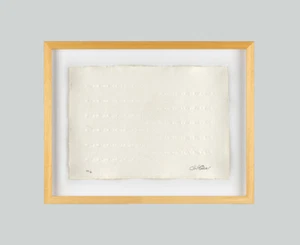 Enrico CASTELLANI - "Superficie" (D), 2003 - Calcografia, 30 x 42,5 cm - Imagen 1 de 5
