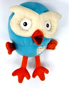 Hoot Plush Toy 20cm Blue Giggle And Hoot ABC Soft Plush Toy ABC 2012 - Picture 1 of 10