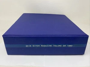 Skin Diver Magazines 1980 Full Year 12 Issues with Binder & Protective Sleeves - Bild 1 von 22