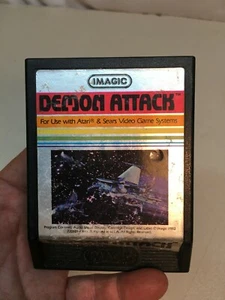 ATARI 2600 VIDEO GAME SYSTEM RARE 1983 Demon Attack - Picture 1 of 1