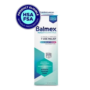 Balmex AdultAdvantage BProtected Skin Relief Adult Rash Cream, 3oz - Picture 1 of 2