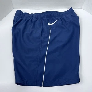 Nike Swim Men's Mesh Lined Elastic Waist Drawstring Swim Trunks Size M; Beach - Picture 1 of 9