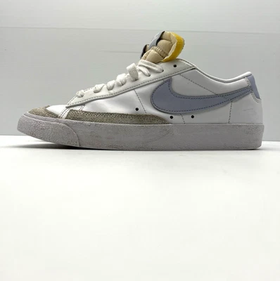 Nike Shoe Blazer Low '77 Ghost White Womens US 8 Leather Blue  DC4769-103 - image 1 of 4