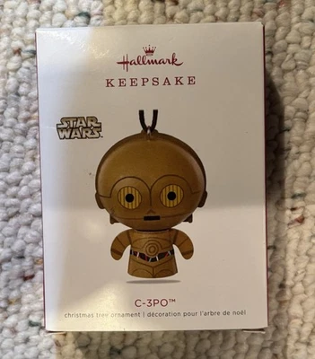 Hallmark:C-3PO 星球大战 - 木制 2018 纪念品 — 第 1/4 张图片