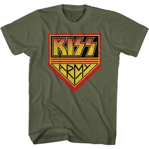 Kiss Army Rock and Roll Music Band Shirt - Picture 1 of 3