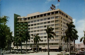 Miami,FL Biscayne Terrace Hotel Florida Postcard - Picture 1 of 2