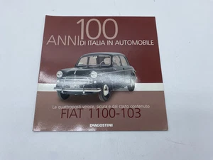 File For Model 100 Years Of Italy Automobile Fiat 1100-103 (105) - Picture 1 of 4