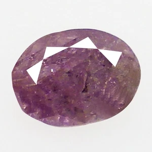 0.10 Ct Best Oval 100% Natural UnTreated Fancy Purplish Pink Diamond From Argyle - Picture 1 of 7