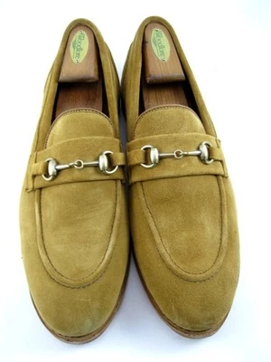 Vestido Allen Edmonds "RANDOLPH" BIT Penny Mocasines 11 D TRIGO Gamuza DESCONT (685N) Foto 1 de 4