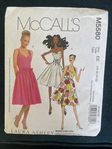 McCalls 5580 NEU Herzausschnitt Camisole Miederkleid Laura Ashley Gr. 14-20 - Bild 1 von 8