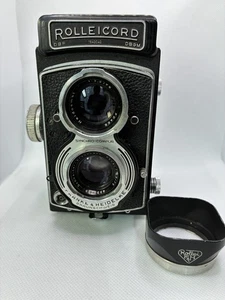 ROLLEICORDⅤXenar75mm f3.5.Comes with a leather case. from JAPAN - Picture 1 of 24