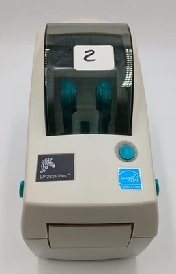 Zebra LP2824 Plus Thermal Label Printer USB Direct Barcodes 2.25in Max NO CORD - Image 1 of 4
