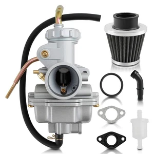 Carburetor 20mm For Quad 4 Stroke ATV 4 Wheeler Go Kart Dirt Bike PZ 20 - Foto 1 di 9