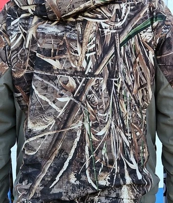 Field And Stream Jacket Men's Large Camo Hydroproof Realtree Max-5 Coat Hooded - Image 1 of 4