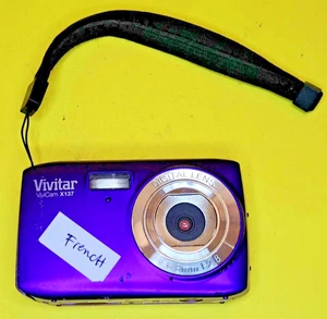 🔥PURPLE VIVITAR VIVICAM X137 10.1MP DIGITAL CAMERA 2.4" TOUCH SCREEN 4X ZOOM🔥 - Picture 1 of 13
