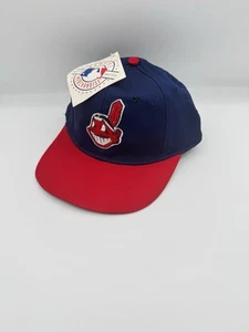 Vintage Cleveland Indians Chief Wahoo ED West SignTwill SnapBack Cap - Bild 1 von 11
