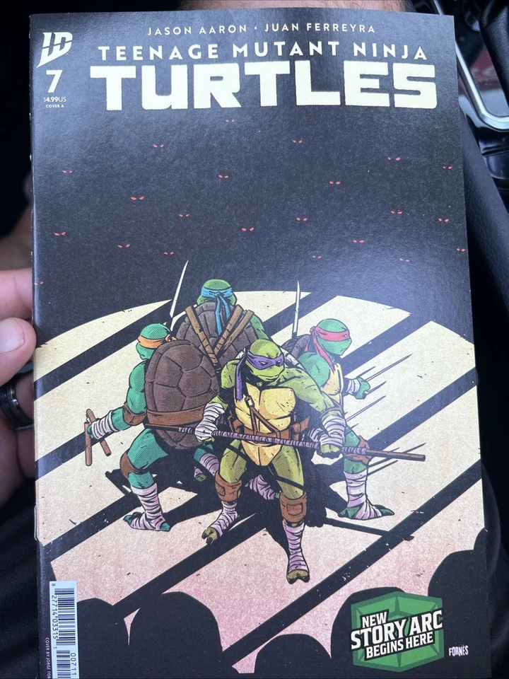 Teenage Mutant Ninja Turtles #7 Cover A-Jorge Fornés (IDW Publishing February 2025)
