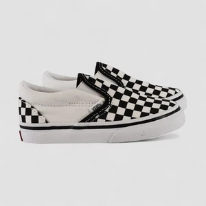 Vans Toddler Slip-On V Checkerboard Shoes Sneakers Size 8 - Picture 1 of 8