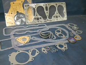 Four Cylinder Motor Gasket + Seal Kit 134F Fits Willys M38A1 M170 CJ3B CJ5 jeep - Picture 1 of 3