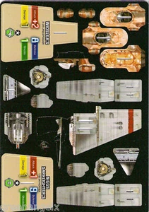 STAR WARS POCKETMODEL - (S&V04) LANDSPEEDER/T-16 SKYHOPPER - Picture 1 of 1