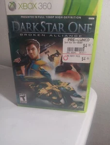 Darkstar One: Broken Alliance (Microsoft Xbox 360, 2010) Complete CIB TESTED! - Picture 1 of 3