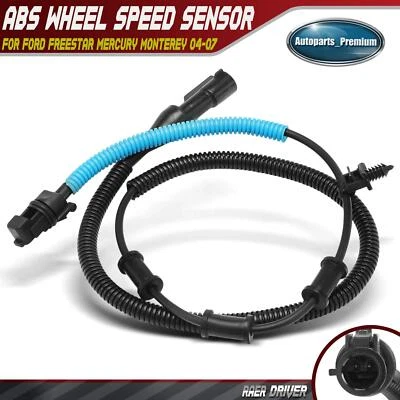 Sensor de velocidade de roda ABS traseiro esquerdo para Ford Freestar Mercury Monterey 04-07 - Imagem 1 de 4