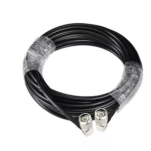 15FT 90° Ag Leader Antenna Cables For Trimble 50449 GPS EZ-guide FMX TNC Male - Picture 1 of 5