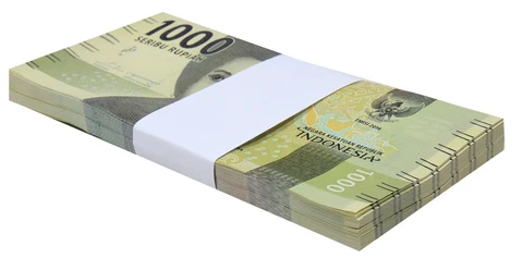 INDONESIAN RUPIAH 1000 Rupiah UNCIRCULATED BUNDLE 100 pieces  USA SELLER Cover