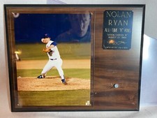 Nolan Ryan Limited Edition Plaque 1/5,000 - O