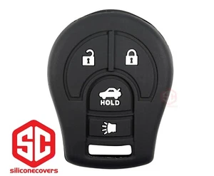 1x New KeyFob Remote Fobik Silicone Cover Fit / For Select Nissan Vehicles - Picture 1 of 2
