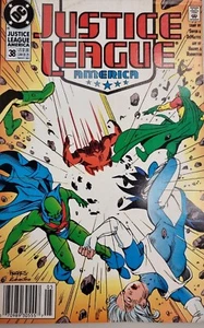 DC Justice League America 38 (1990) Zustand: 3 - Bild 1 von 12