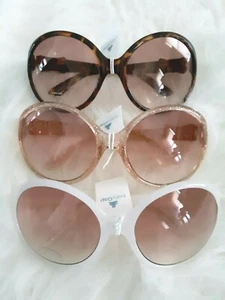 NWT! GAP Girl's Bow Sunglasses Pink White Tortoise - Picture 1 of 4