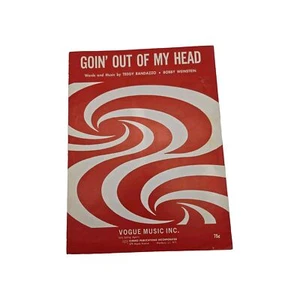 1967 Goin Out Of My Head Sheet Music Tony Randazzo Bobby Weinstein - Picture 1 of 5