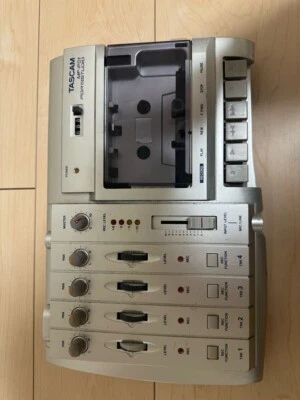 Tascam MF-P01 Analog 4 Track Cassette Recorder Good GP - Image 1 of 4