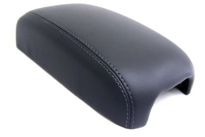 Reposabrazos de consola cubierta de cuero sintético para Mitsubishi Outlander 07-13 gris Foto 1 de 4