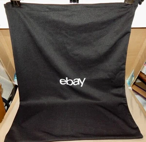 EBay Official Brand Limited Edition Black Dust Storage Bag Lg Size 24" x19” 237M - Picture 1 of 6