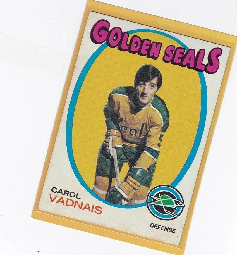 1971-72 TOPPS HOCKEY CAROL VADNAIS #46 GOLDEN SEALS EX/EXMT *76650 - Image 1 of 1