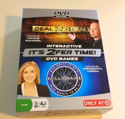 New Deal Or No Deal  And Who Wants to Be A Millionaire 2 Interactive DVD Games  - Image 1 of 2