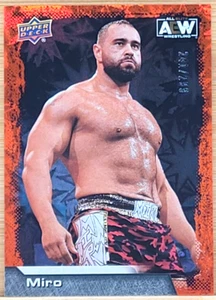 2022 UPPER DECK AEW MIRO DYNAMITE #D/299 - Picture 1 of 2