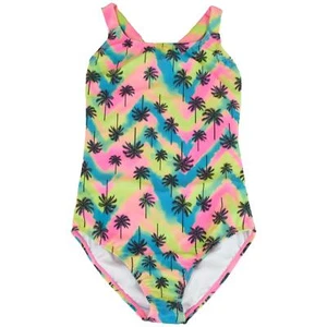 A2Z 4 Kinder Mädchen Kostüm Kinder Badeanzug Neon Palm Strand Bademode. - Bild 1 von 3