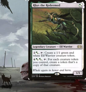 Rhys the Redeemed ELF Commander Deck TOKENS MTG Magic Ready-to-Play Selesnya EDH - Picture 1 of 12